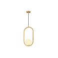 thumbnail image 1 of Lámpara De Techo Moderna Candelabro De Globo Colgante Latón, 1 of 5
