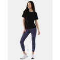 thumbnail image 2 of Avia Women's Curved Seam Tee with Short Sleeves, Sizes XS-XXXL, 2 of 5