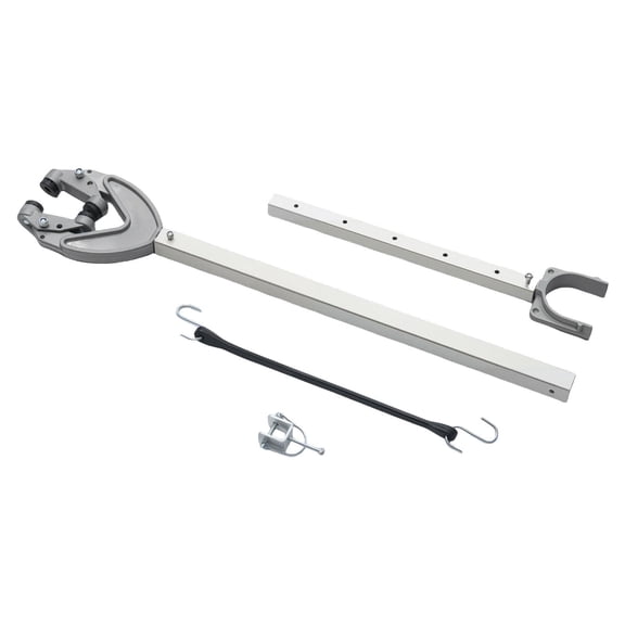 Heavy-Duty Outboard Motor Support,32-44"Adjustable Transom Saver for Boat Trailers,Easy Installation Corrosion-Resistant for Motors Under 100 HP.