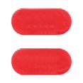 thumbnail image 3 of QualitChoice Support de Frange pour Cheveux Bande Adhésive Patch Clip Outil de Coiffure Maquillage Lavage Rouge 1ensemble, 3 of 6