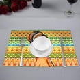 thumbnail image 2 of MKHERT Tribal Aztec African American Woman Ethnic Style Placemats Table Mats for Dining Room Kitchen Table Decoration 12x18 inch,Set of 4, 2 of 4