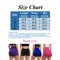 thumbnail image 2 of FUTATA Ladies Casual Cotton Yoga Shorts, Mini Hot Pants Shorts Sports Skinny Leggings For Gym Fitness Exercise Workout Casual Jogging, 2 of 4