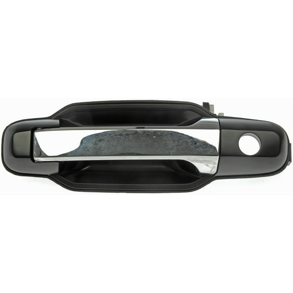 Dorman 80779 Front Driver Side Exterior Door Handle for Specific Kia Models, Black and Chrome