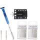 thumbnail image 1 of Scienceny Tamaño compacto multiusos del tornillo de banco del perno de las brocas micro de la torsión Kits y herramientas para tallar Tipo 6 Scienceny TO007928-06, 1 of 6