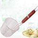 thumbnail image 3 of Cateissary Cesta de acero inoxidable, colador de sopa en polvo, cuchara para bolas de hervida, cesta para freír patatas fritas con mango de madera, Cocina y Comedor 14 CM Cateissary HA073755-02, 3 of 6