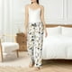 thumbnail image 4 of Fotbe I Love Dogs Pantalones de Pijama para Mujer, Pantalones de Dormir, Pantalones Pj con Cordón y Bolsillos-Small, 4 of 6