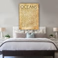 thumbnail image 2 of Oceans Song Lyrics Wall Art Retro Prints Poster Nature Pictures for Kitchen Contemporary Home Decorative Paintings Wall Canvas Colouring, 2 of 6
