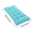 thumbnail image 2 of Bench Cushion, Garden Loveseat Cushion, Swing Seat Cushion,Thicken Patio Bench Soft Rocking Chairs Pad for Lounger Garden Furniture Patio Loveseat Bench, 2 of 3