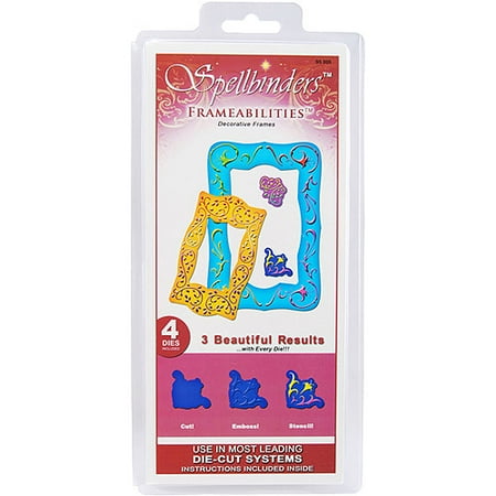 Spellbinders Frameabilities Dies, Decorative Frames