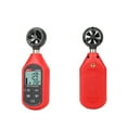 thumbnail image 2 of SENRISE Portable UT363BT Digital Anemometer for Measure Wind Speed and Temperature by Bluetooth Red, 2 of 8