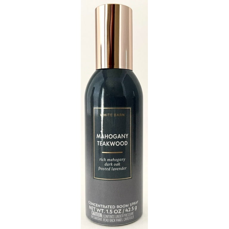 White Barn Mahogany Teakwood Room Spray, Rich Mahogany, Black