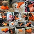 thumbnail image 6 of LShunze Winter Dog Hoodie Sweatshirts with Pockets Warm Dog Clothes for Small Dogs Chihuahua Coat Clothing Puppy Cat Elastic Hem Foreleg Sporty Sweatshirt Warm Windproof Pet Outfit, 6 of 8
