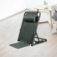 thumbnail image 1 of VONKY Lifting Bed Backrest Folding for Adult Adjustable Angle Back Rest Steel large 7 Gears Green Texture, 1 of 9