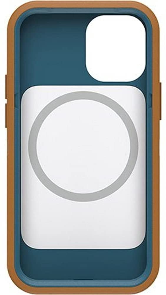 OtterBox Pursuit Series SCREENLESS Edition Case for iPhone 12 Mini Only -Non-Retail Packaging - Autumn Lake Blue/Brown