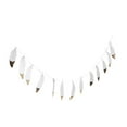 thumbnail image 2 of Boho Gold / Dipped Feather Tassel Garland Wall Hanging Decoration - 2, as described, 2 of 10