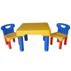 thumbnail image 3 of Mesa Actividades Comida Con Sillas Infantil Resistente MyTek 5535, 3 of 7