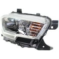 thumbnail image 3 of Headlight Compatible With 2016-2020 Toyota Tacoma Right Passenger Halogen With bulb(s) CAPA Certified, 3 of 5