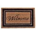 thumbnail image 4 of Home & More Border Welcome Coir Outdoor Doormat, 4 of 7