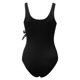 thumbnail image 4 of Gibobby Trajes de Natación para Mujer Traje de baño de mujer con costuras impresas de una pieza con correa en el pecho Trajes de baño de una pieza(Negro,CH), 4 of 5