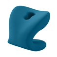 thumbnail image 4 of Reposacabezas para silla de oficina con soporte para el cuello para adultos y estudiantes, lavable, versátil y se adapta a la mayoría de las sillas de oficina. Azul Verde, 4 of 9