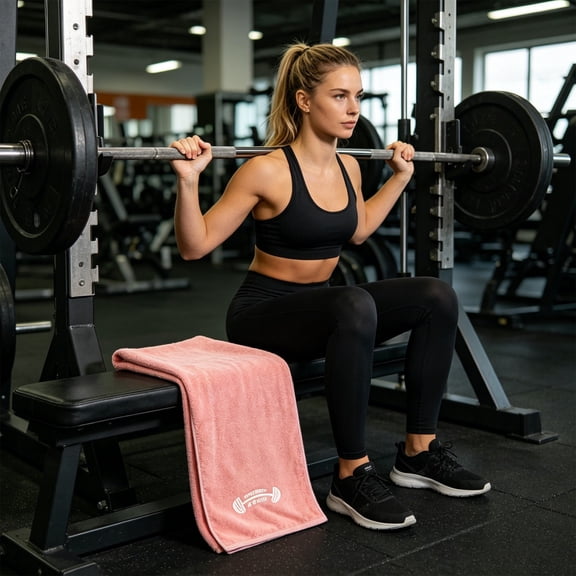 Microfiber Gym Towel Super Absorbent Quick Dry Sports Towel Soft Sweat Towel for Fitness Yoga Running Cycling Workout 30x100cm