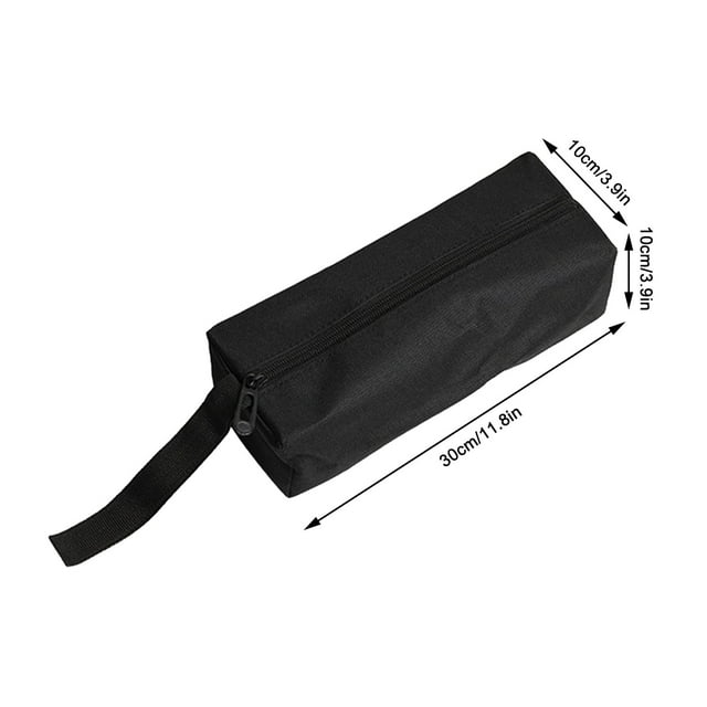 Sacs de Rangement en Tissu avec Fermeture Éclair Organisateur d'Outils de Réparation Sac de Rangement en Tissu Oxford Petit Sac à Outils avec Poche Zippée Porte-Outils