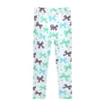 thumbnail image 4 of joogoo Girls' Leggings Green Bows Yoga Pants 6T, 4 of 8