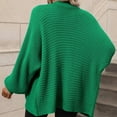 thumbnail image 4 of Vedolay Sweaters for Women Knit Zip Cardigan Sweater with Pockets Green,S, 4 of 5
