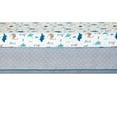 thumbnail image 3 of Nanshing Dino Land 3 Piece Baby Nursery Crib Bedding Set, Grey/White, 3 of 4