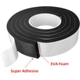 thumbnail image 2 of Anti Vibration Soundproof Pads for Wall,Headboard Stoppers Bed Stopper,Happon Anti-Vibration Soundproof Pads for Bed Frame/Headboard,Self Adhesive Furniture Pads，Wall Protector for Headboard,Black, 2 of 7