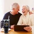 thumbnail image 4 of 75th Birthday Gifts for Him Her - 1949 Birthday Tumbler for Women Men Dad Mom - 40 OZ Stainless Steel Cup Travel Mug Water Bottle with Handle and Straw - The Best Birthday Gift Ideas, 4 of 5