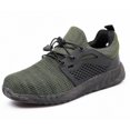 thumbnail image 1 of Zapatillas de deporte para mujer Zapatos de trabajo de seguridad con punta de acero ligeros y transpirables 2d830-w, 1 of 5