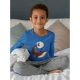 thumbnail image 2 of Image Conscious Giraffe On A Whale Long Sleeve Toddler -Jay Fleck Designs, Unisex 3 Toddler, 2 of 4