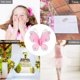 thumbnail image 3 of 30 Mariposas De Malla Con Purpurina Con Gemas Artificiales Para Manualidades Y Decoración Del Hogar., 3 of 7