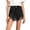 Black, variant on Big Girls Distressed Denim Shorts - Ripped Cut Off Jean Shorts for Girls High Waist Loose Casual Denim Short Pants with Pockets Blue 3 Years