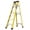 6-Step Yellow, variant on AuraLane 6 Step Fiberglass Single Side Step Ladder, Non Conductive Lightweight Insulated Access Ladder, Yellow