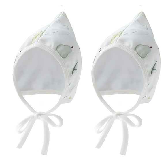 TELOLY 2Pcs Baby Hats, Newborn Hats for Boys, Newborn Hats,Color Mixing1071