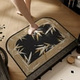 thumbnail image 6 of Matoen Modern Arch Top Entryway Rug with Bamboo Pattern - Soft Door Mat for Home Decor, Anti-Slip Floor Mat for Indoor Use, Easy to Clean, Durable Design, 16"x24", 6 of 6