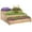 Natural, variant on Outsunny 3-Tier Raised Garden Bed Wooden Planter Kit for Yard & Patio Natural