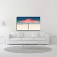 thumbnail image 2 of 21" x 12" Solo Umbrella by Verne Varona - Wall Art Print on Canvas Fabric White, 2 of 3