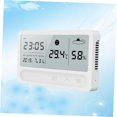 thumbnail image 3 of WRITWAA Temperature Gauge Home Electronic Thermometer Touch Screen White 1Pack, 3 of 8