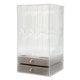 thumbnail image 1 of Caja de almacenamiento de joyería transparente de 5 cajones cajón acrílico a prueba de polvo pendiente pulsera gabinete de almacenamiento, 1 of 5
