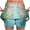 🔥 Blue, variant on Gifts USSUMA Womens Printed High-Waist Yoga Shorts with Pocketed Skort Inner Brief Quick-Dry Stretchy Compression Fit Breathable for Running Gym Pilates and Outdoor Training, Activewear, Yoga