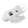 thumbnail image 1 of 4K Full HD Streaming Webcam Autofocus for Live Broadcast Webcam Privacy Shutter 4k White, 1 of 9