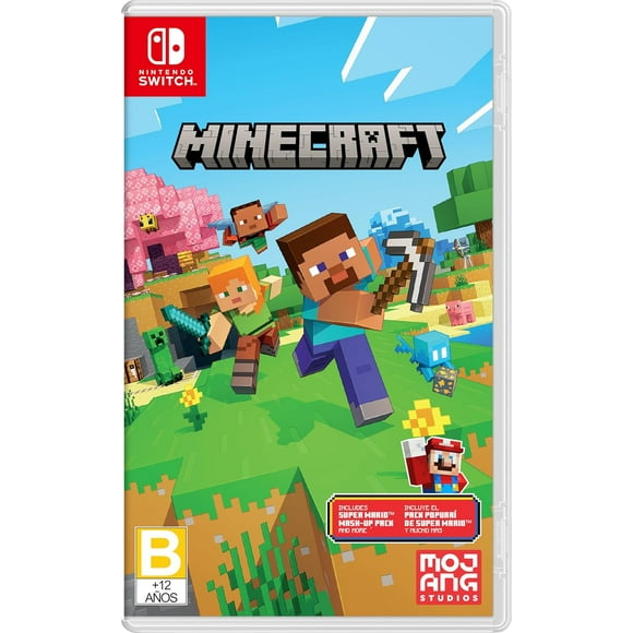 Minecraft incluye Super Mario Mash Up Pack- Nintendo Switch