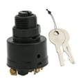 thumbnail image 2 of 87-88107A5, Better Performance 3 Positions Ignition Key Switch ABS+Brass Weatherproof Cover  for Engines, 2 of 8