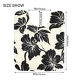 thumbnail image 2 of Ryvnso Elegant Tropical Floral-t7 Bathroom Shaggy Rugs Toilet U Shape Mat Soft Contour Rug 20"x24", 2 of 9