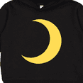 thumbnail image 3 of Inktastic Cute Yellow Moon Toddler Hoodie, 3 of 4