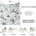 thumbnail image 3 of Christmas Throw Blanket 60"x50",Winter Gray Green Gnome Xmas Holiday Festival Blanket for Women Men,Soft Cute GIFS Flannel Fleece Throw for Home Living Room Bed Chair Couch Decor, 3 of 7