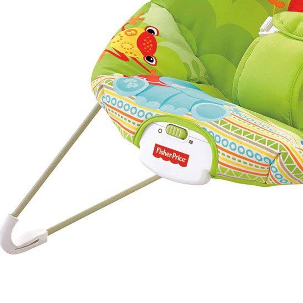 Fisher Price Friends Infant Baby Interactive Vibrating Baby Bouncer - Walmart.com